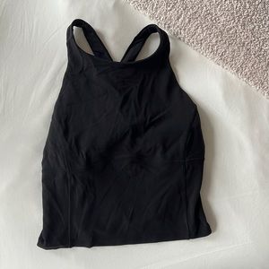 lululemon athletica Black Tank Top